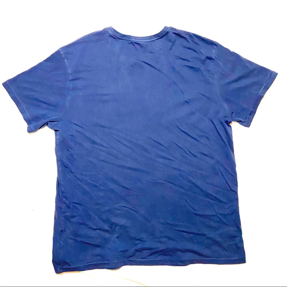 Men's Blue Graphic T-Shirt - Picture 4 of 4